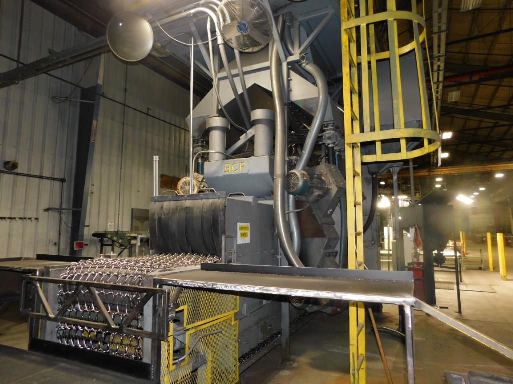 BCP Continuous Mesh Belt Type Shot Blast Machine G2000 Inc.