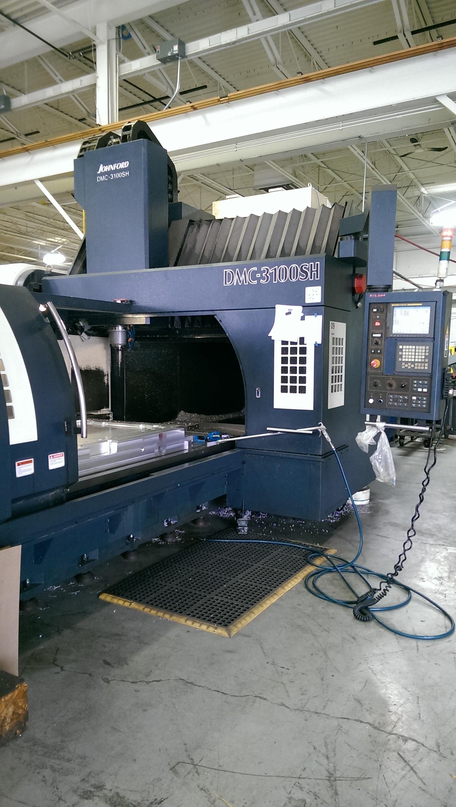 Johnford DMC 3100SH Vertical CNC Bridge Mill G2000 Inc.