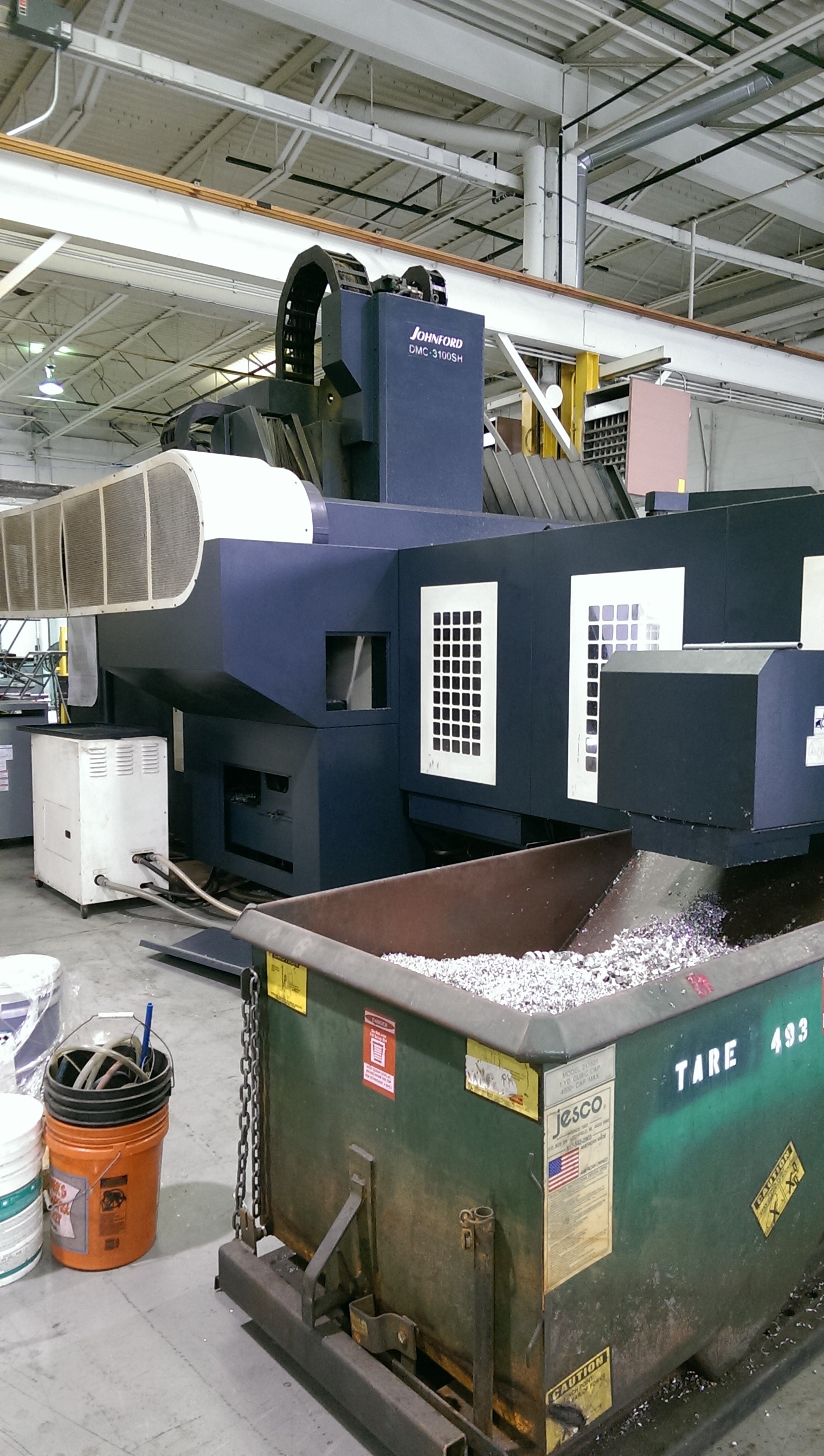 Johnford DMC 3100SH Vertical CNC Bridge Mill G2000 Inc.