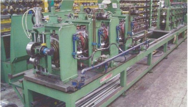 2.5″ (63.5mm) x 3.2mm Oto Mills Tube Mill with Rafted Stands Year 1999 ...