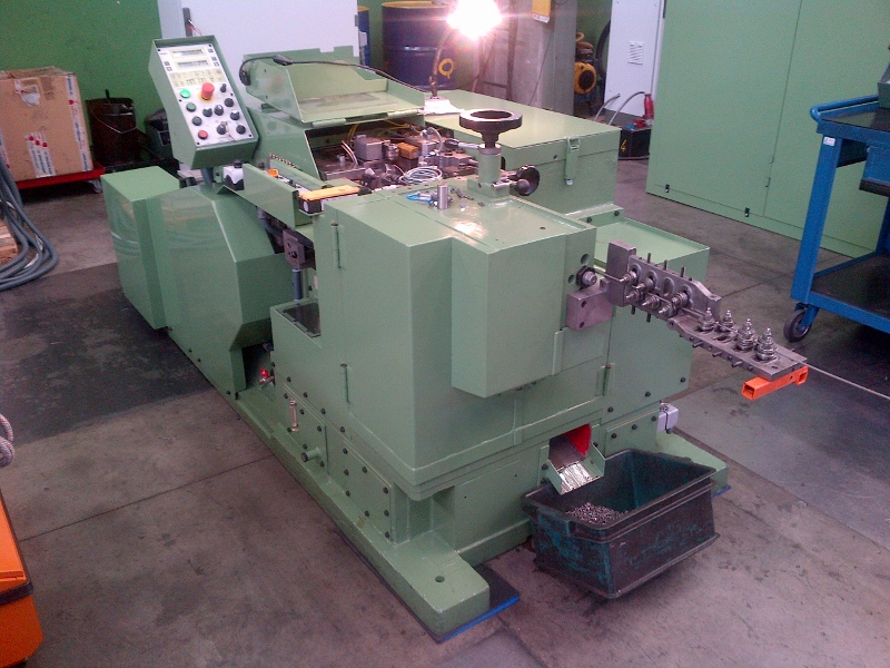 Carlo Salvi Model RF/476/SV Semi Tubular Rivet Machine Hariton