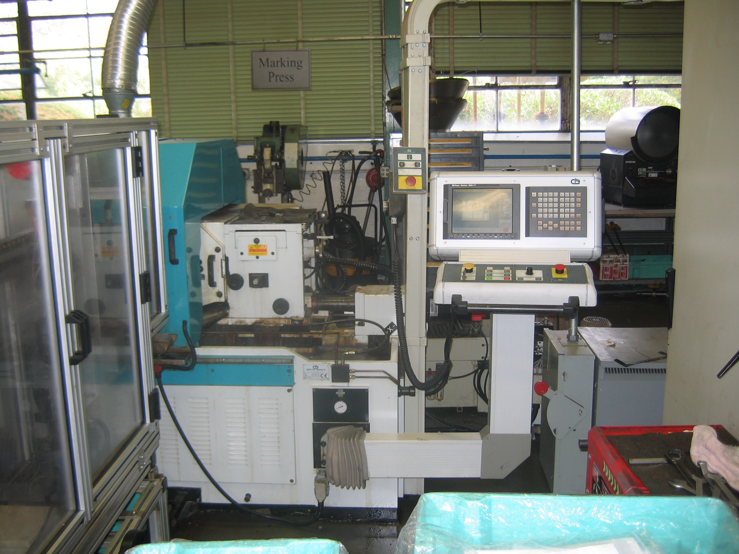 Monza Model 510 CNC Centerless Grinder Hariton Machinery Company, Inc.