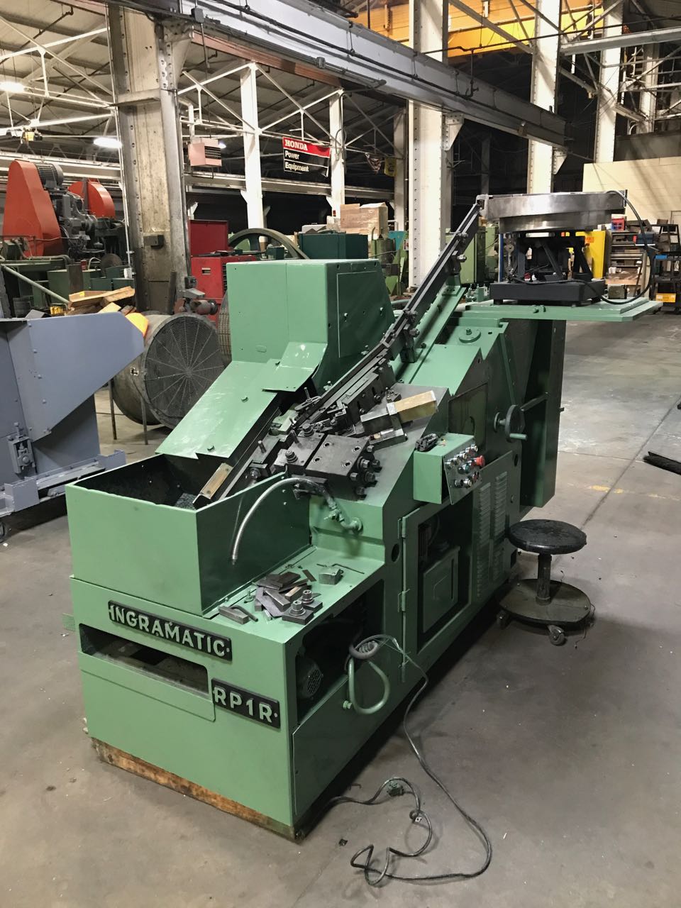 INGRAMATIC RP1R Threading Machines, Flat Die Thread Rollers