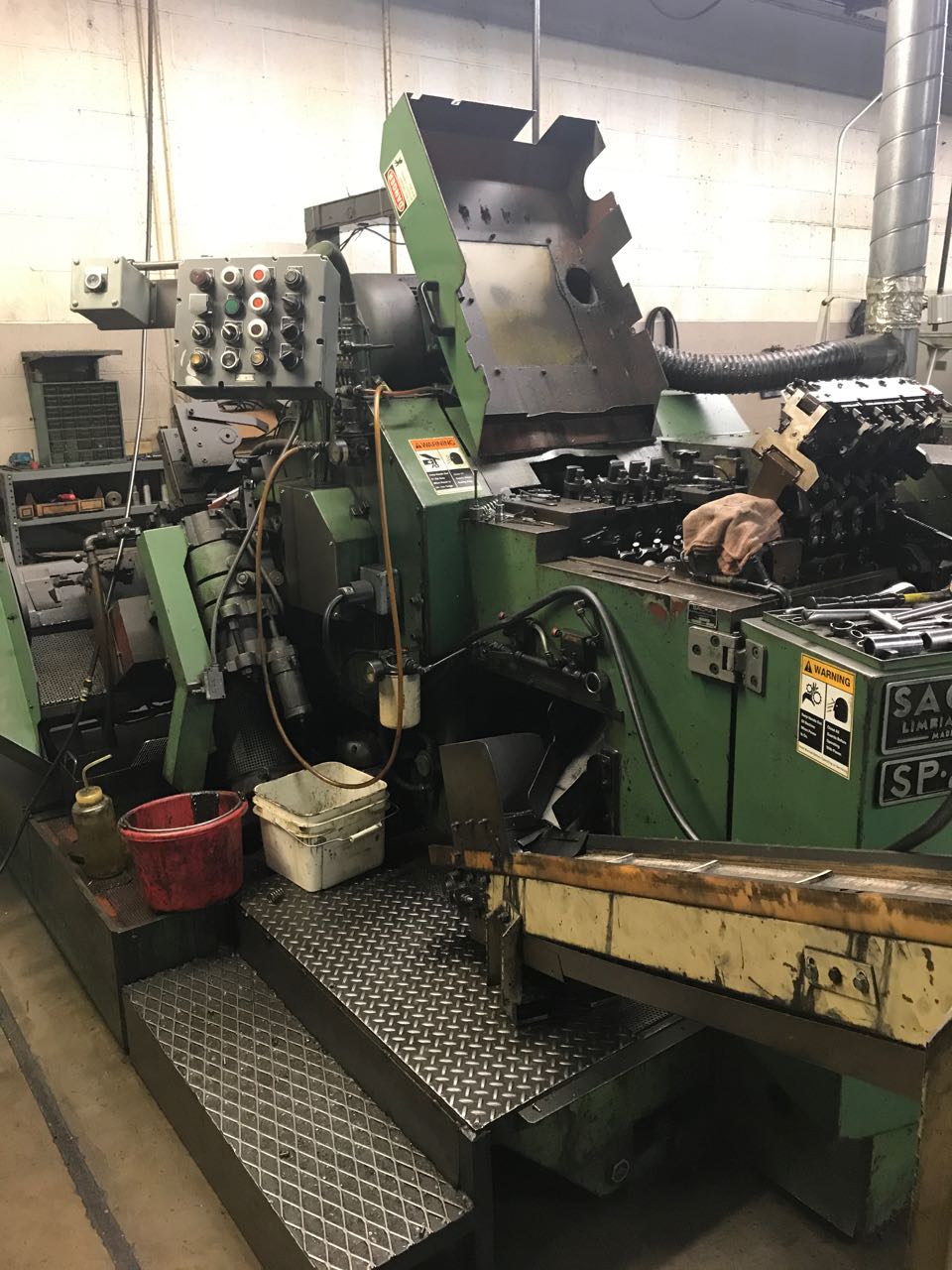 8mm Sacma Model SP27 4 Die High Speed Bolt Maker Hariton Machinery