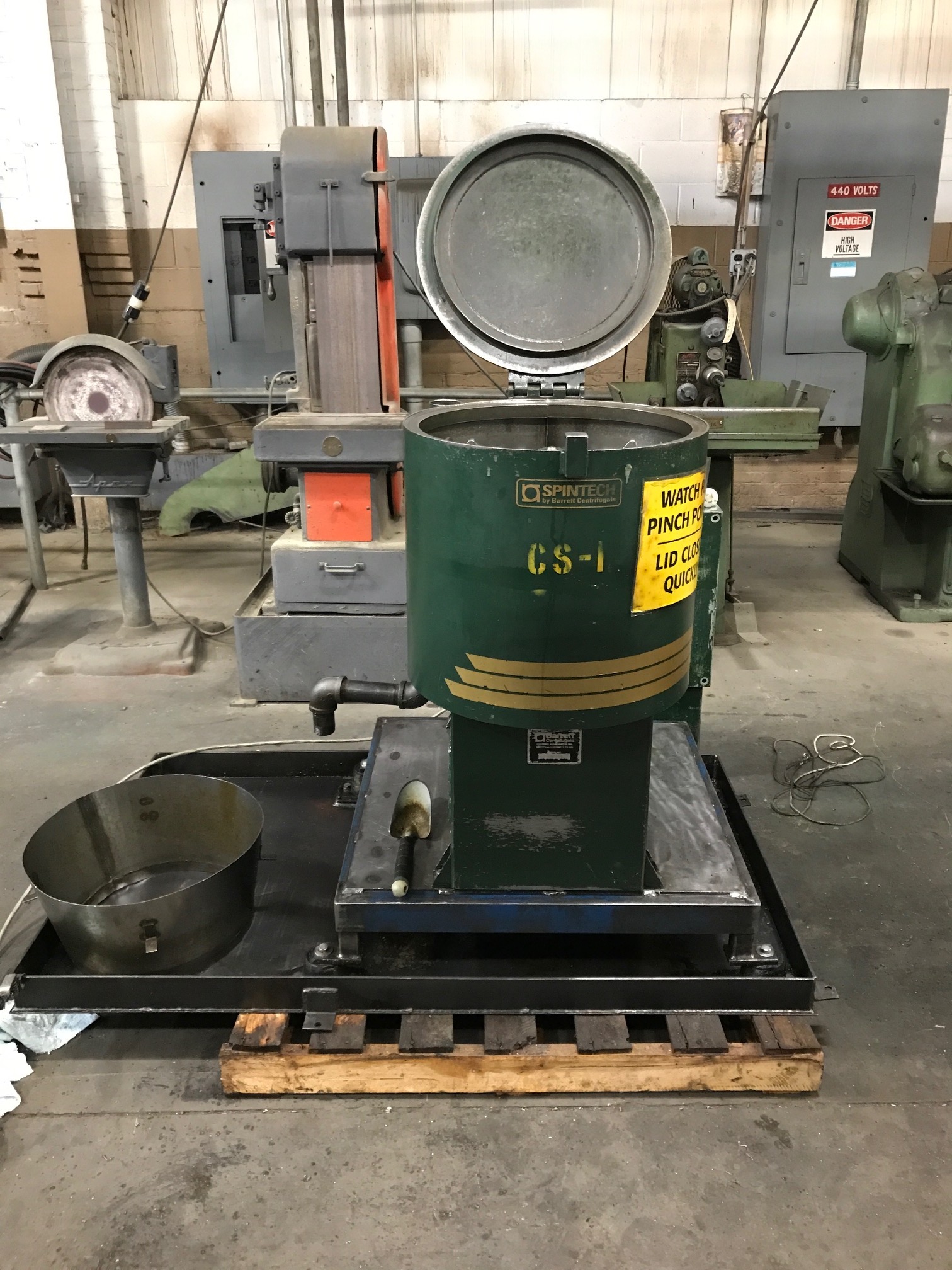 One Used Barrett Model 301E Chip Spinner Hariton Machinery Company, Inc.