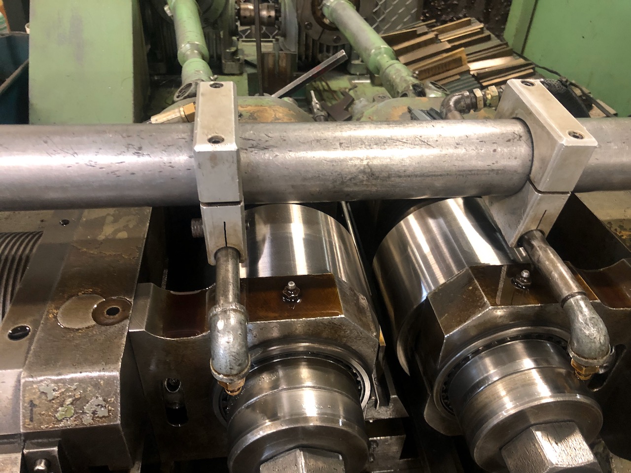 4″ Landis Model 32TFRI 2 Die Cylindrical Thread Roller Hariton