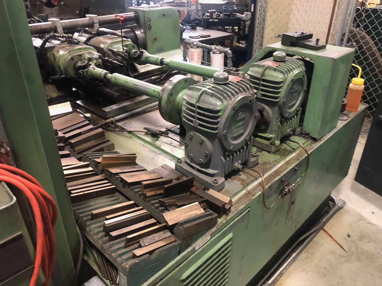 4″ Landis Model 32TFRI 2 Die Cylindrical Thread Roller Hariton