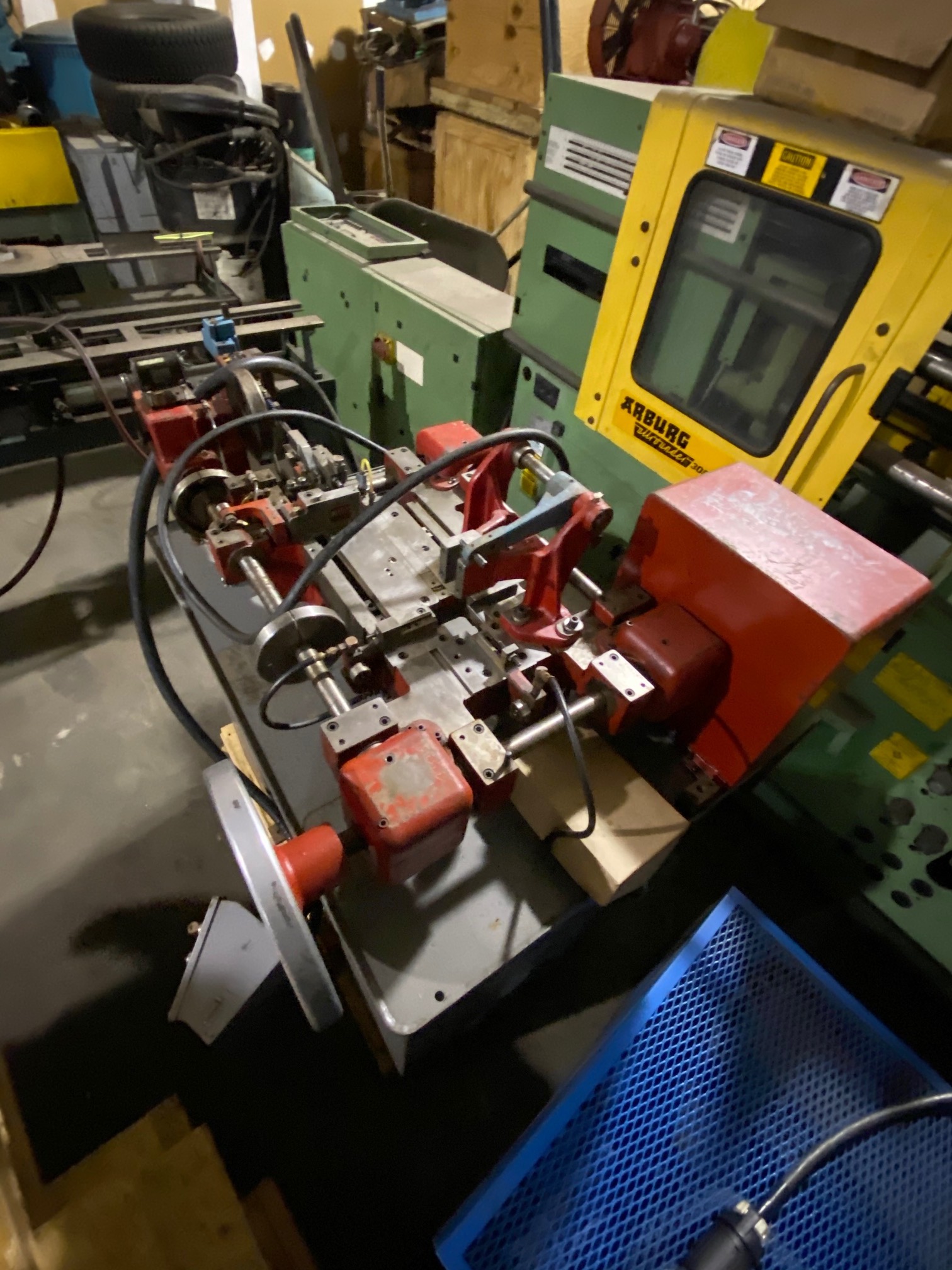 Nilson Model 700L 4 Slide Wire Forming Machine Hariton Machinery