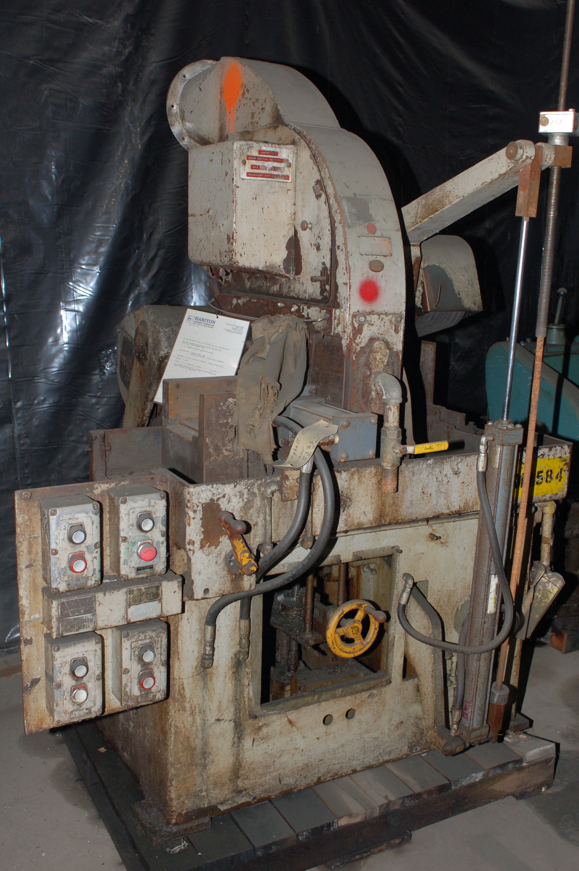 Campbell Model 406 Wet Abrasive CutOff Saw Hariton Machinery Company