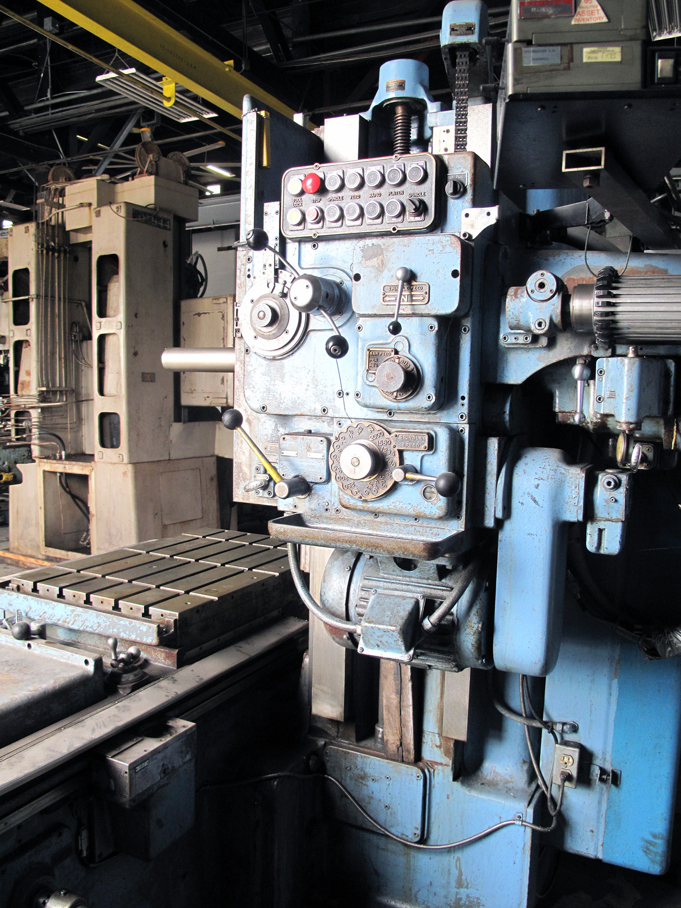 USED, 21/2″ DEVLIEG MODEL 2B36 JIG MILL Harris Machine Tools