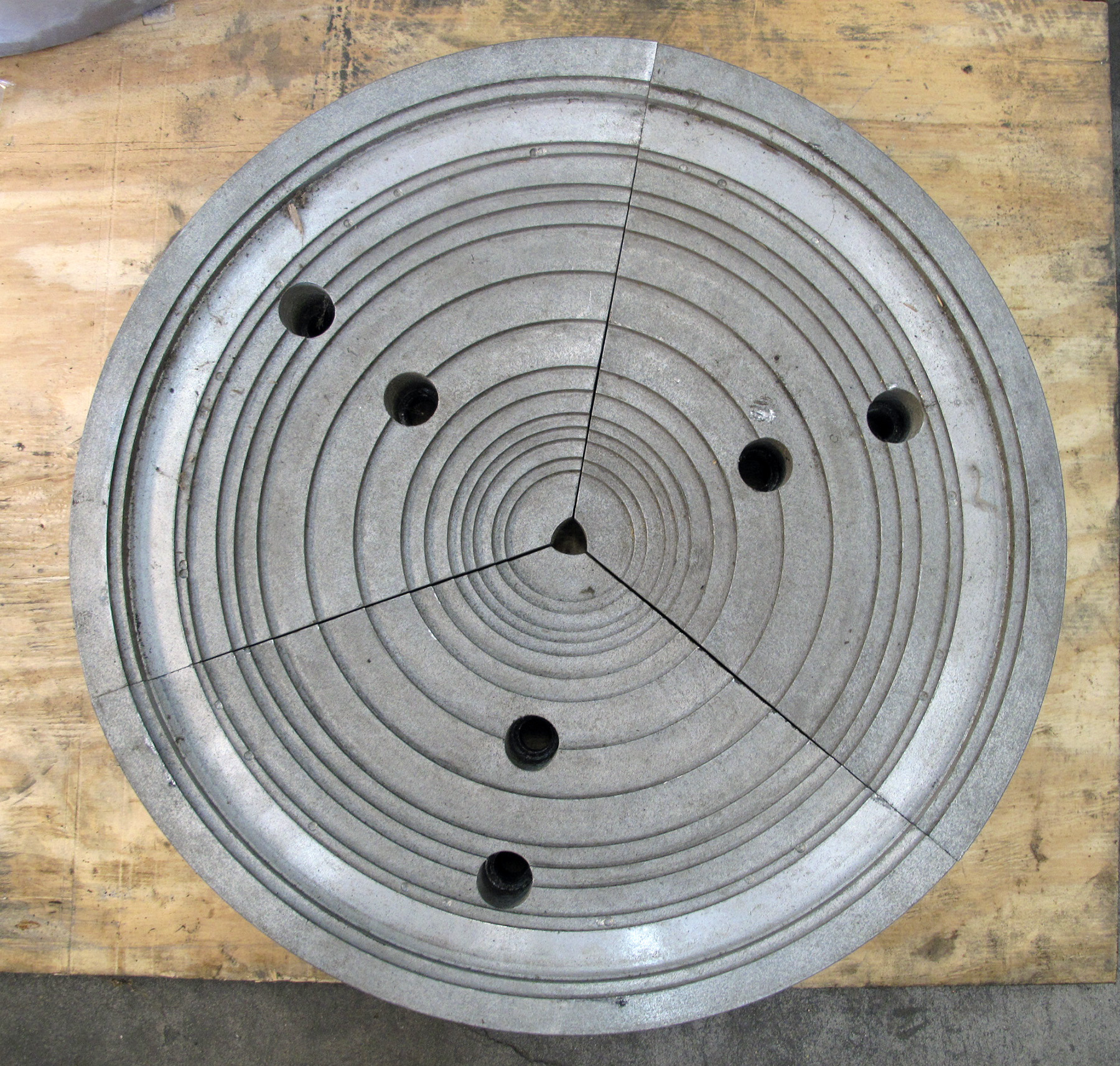 NEW, 22″ ALUMINUM PIE JAWS, 3 SECTIONS Harris Machine Tools