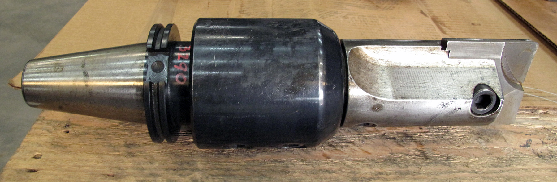 USED, 3″ COLLIS SPADE DRILL HOLDER, 50 TAPER Harris Machine Tools