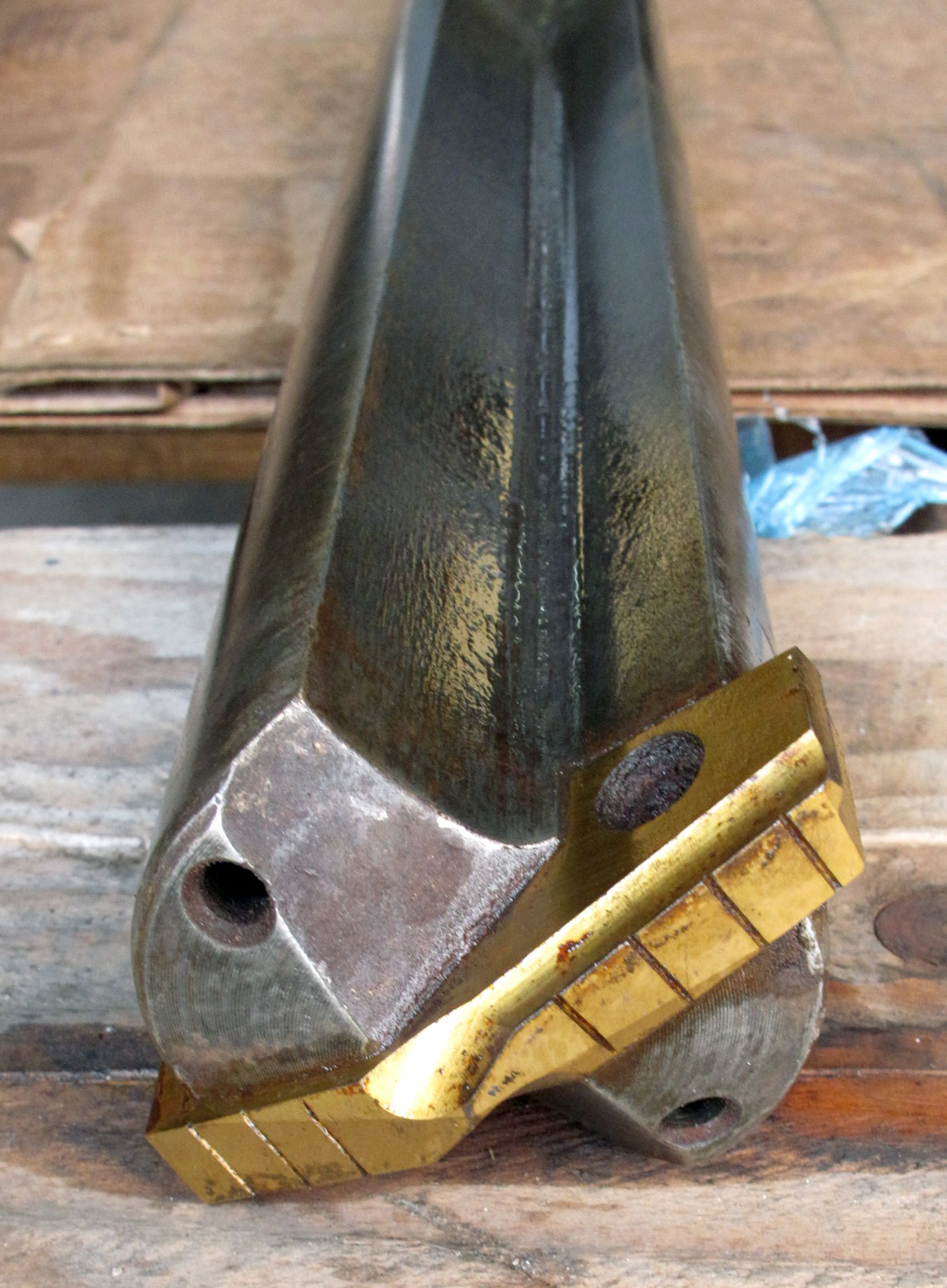 USED, 21/2″ x 12″ SPADE DRILL Harris Machine Tools