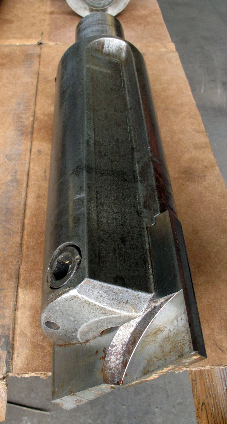 USED, 4″ X 12″ SPADE DRILL Harris Machine Tools