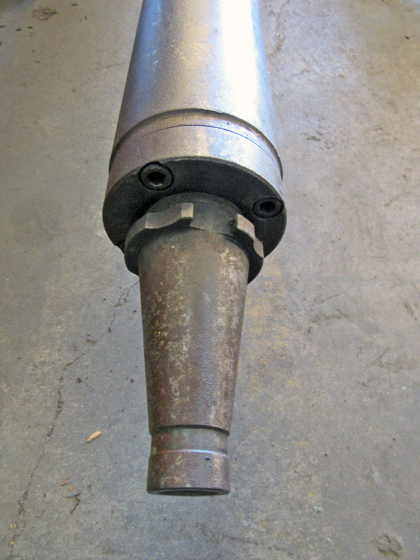 USED, 5″ X 189″ LINE BORING BAR WITH NO. 50 TAPER Harris Machine Tools