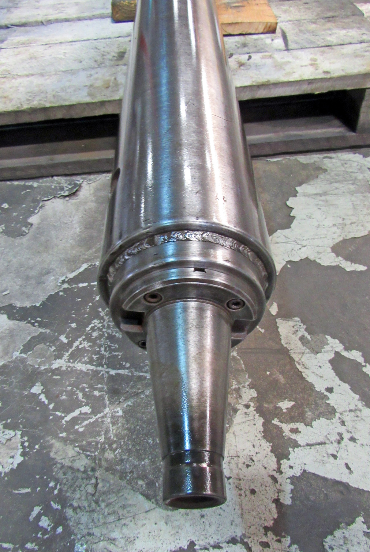 USED, 6″ X 103″ LINE BORING BAR WITH NO. 50 TAPER Harris Machine Tools