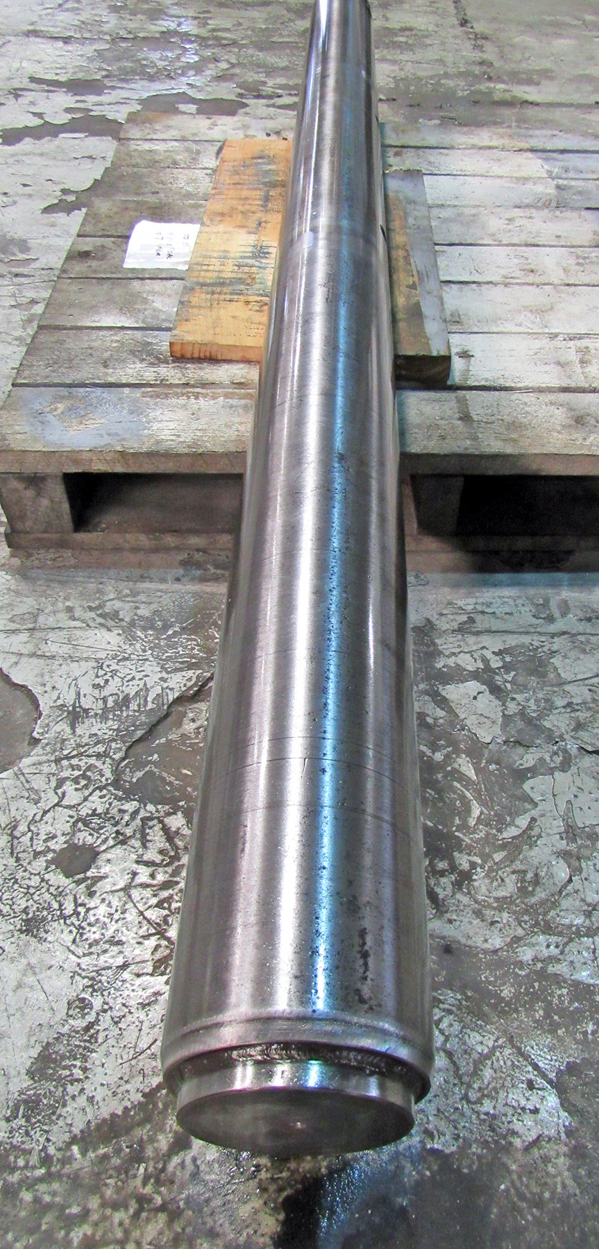 USED, 6″ X 103″ LINE BORING BAR WITH NO. 50 TAPER Harris Machine Tools
