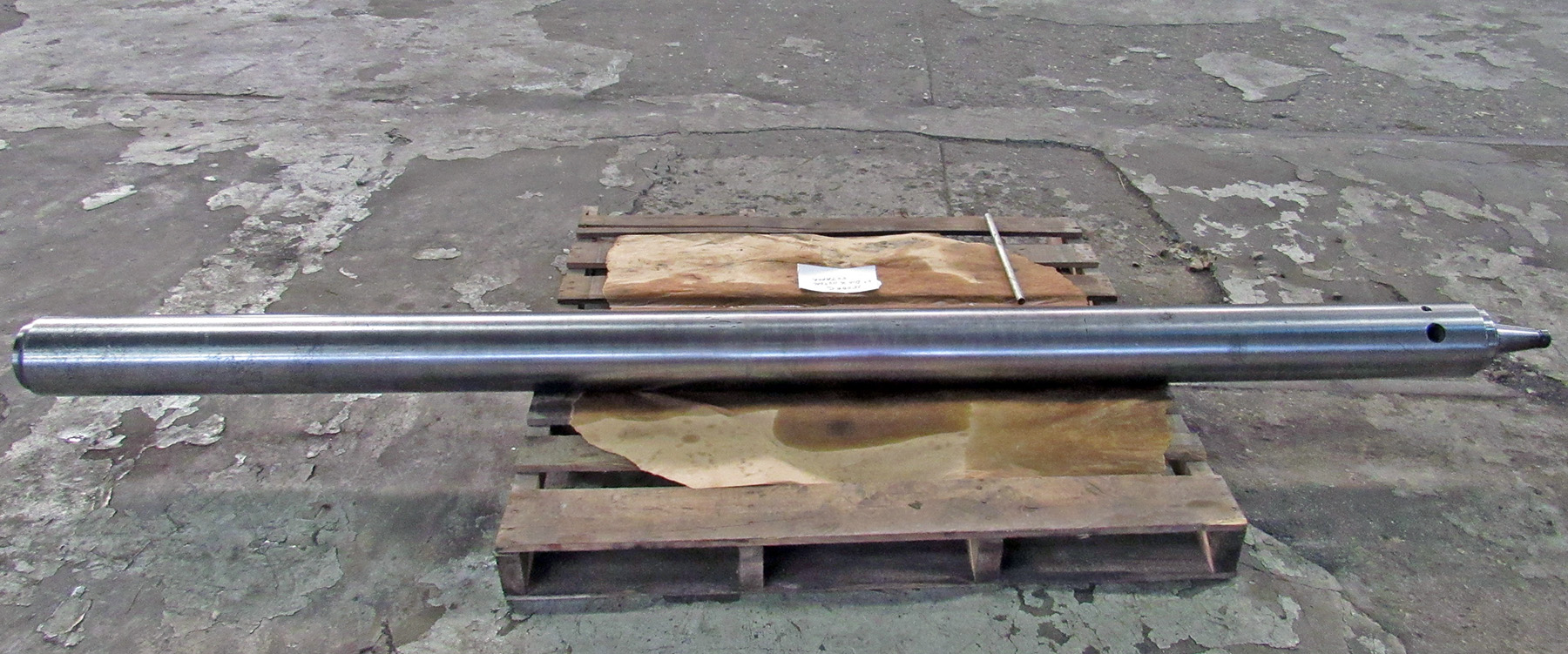USED, 6″ X 114″ LINE BORING BAR WITH NO. 50 TAPER Harris Machine Tools