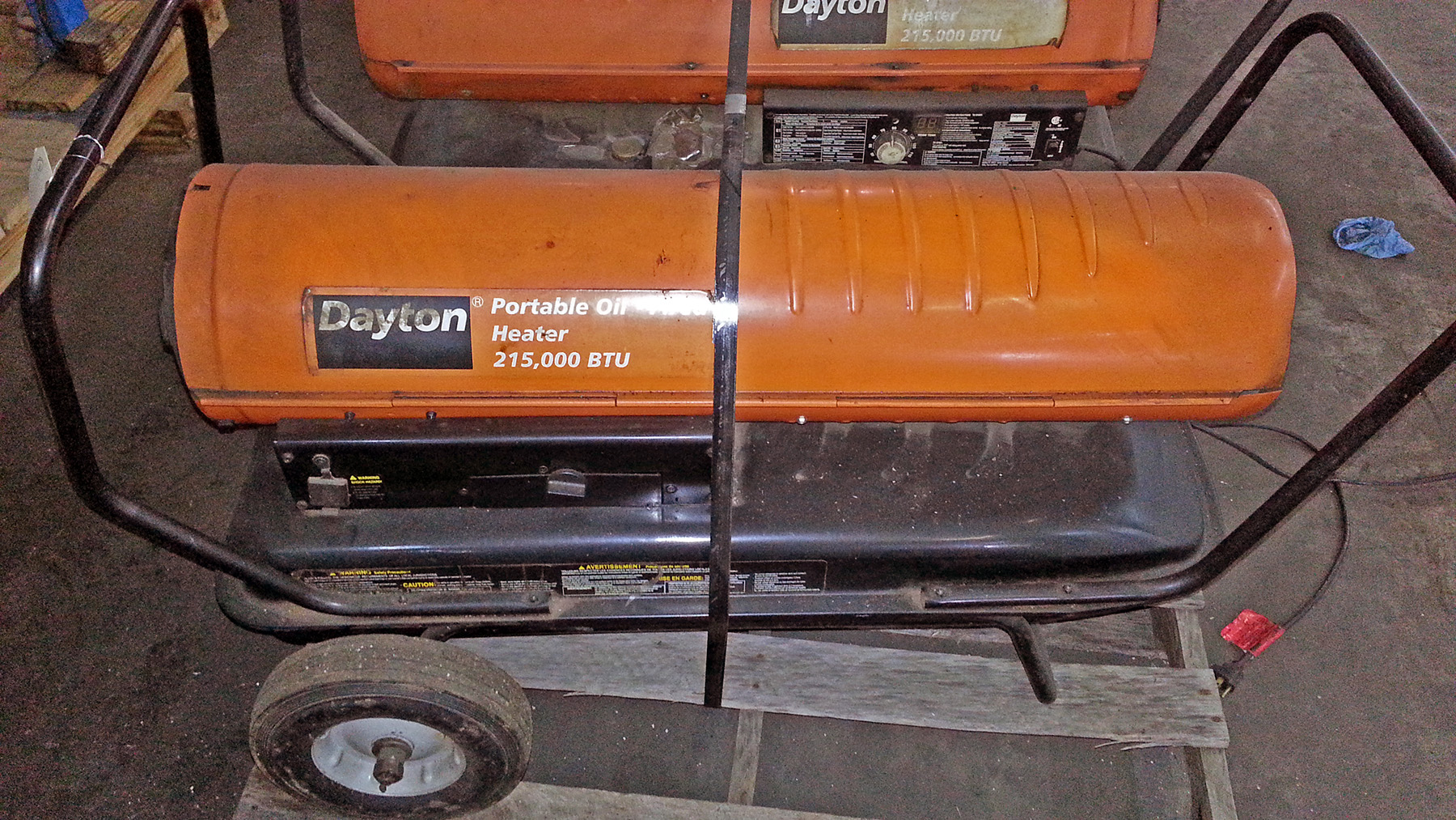 portable oil space heater