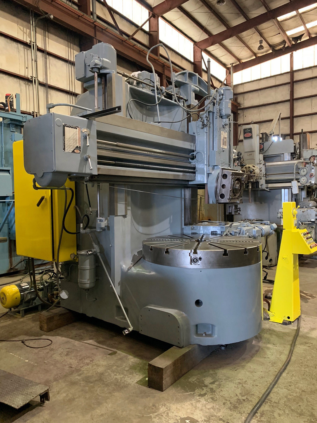 USED, 54″ BULLARD VERTICAL TURRET LATHE Harris Machine Tools
