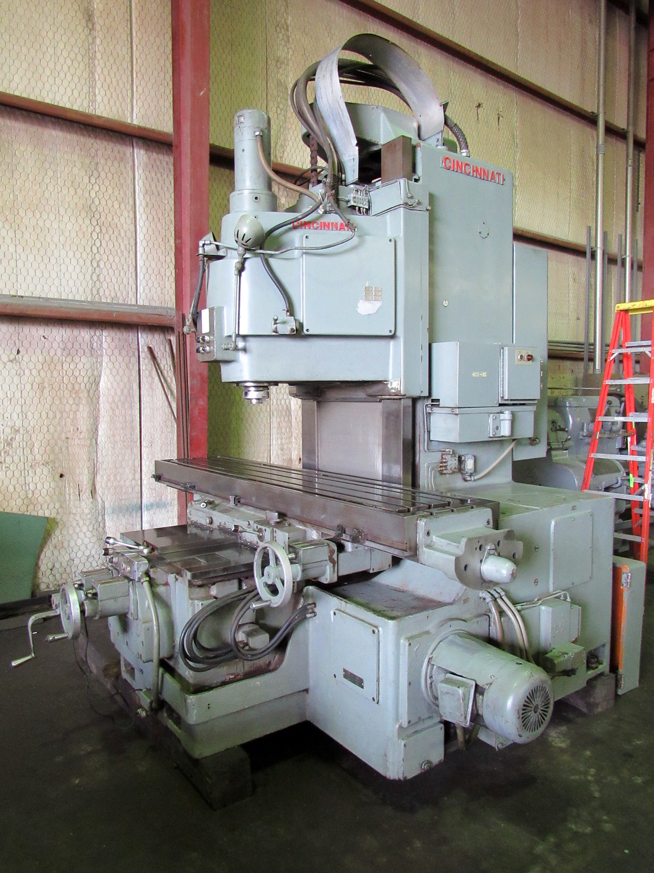 USED, CINCINNATI MODEL 55020 VERCIPOWER VERTICAL MILLING MACHINE
