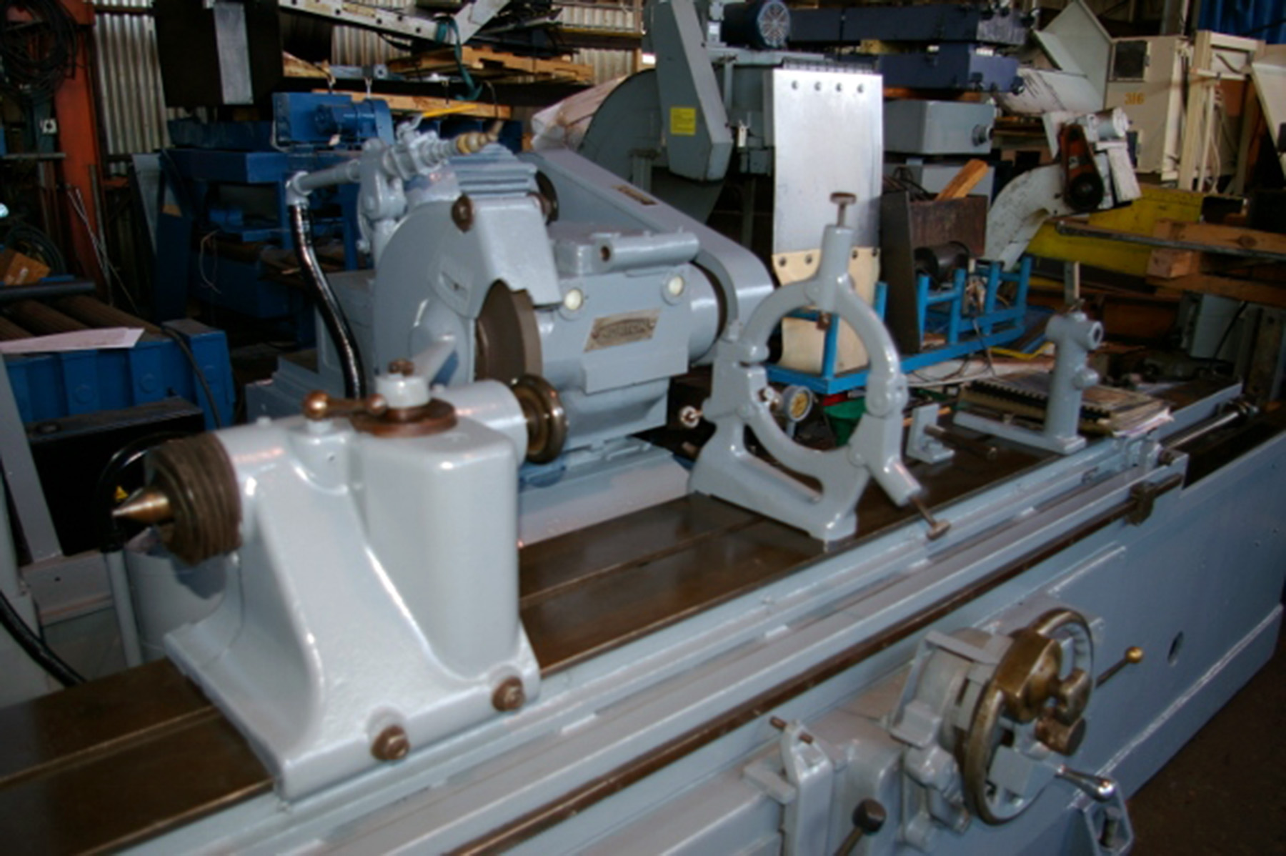 USED, NORTON MODEL U4 UNIVERSAL HYDRAULIC CYLINDRICAL GRINDER Harris