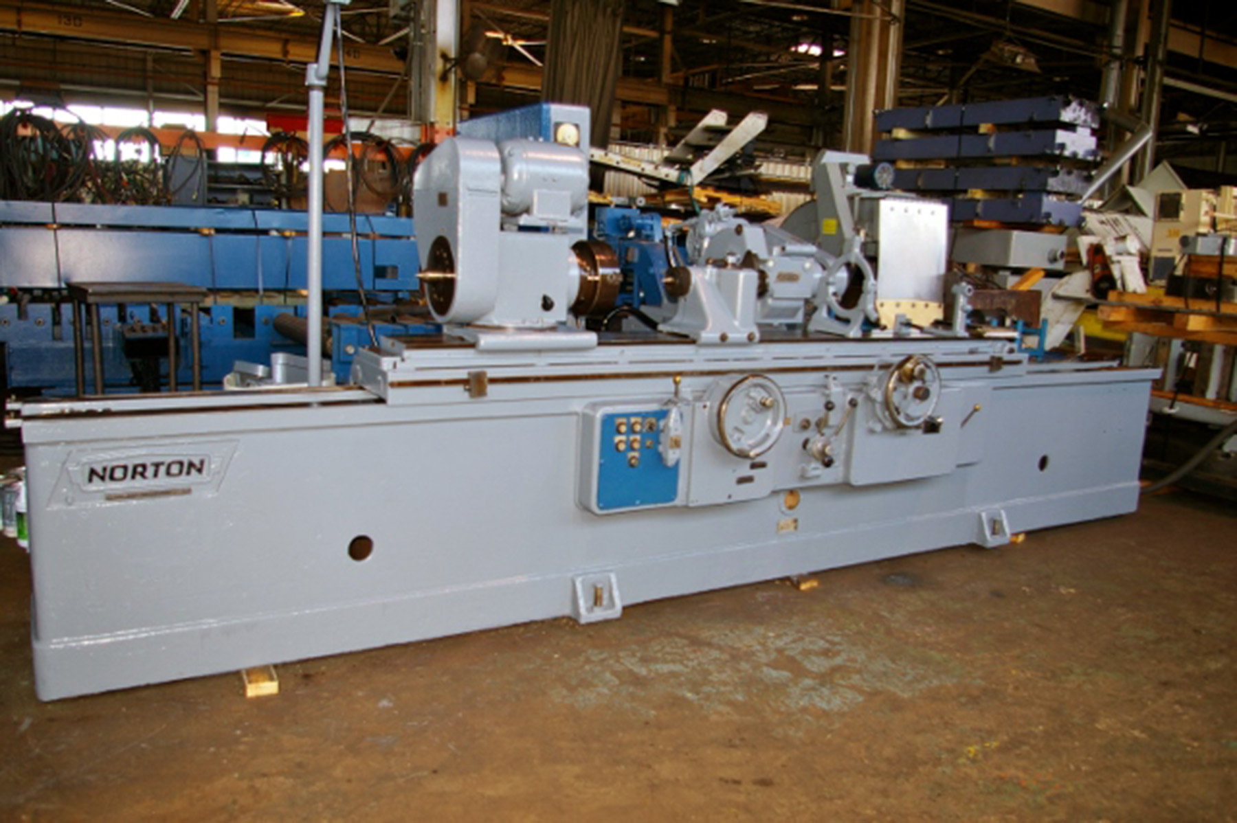 USED, NORTON MODEL U4 UNIVERSAL HYDRAULIC CYLINDRICAL GRINDER Harris