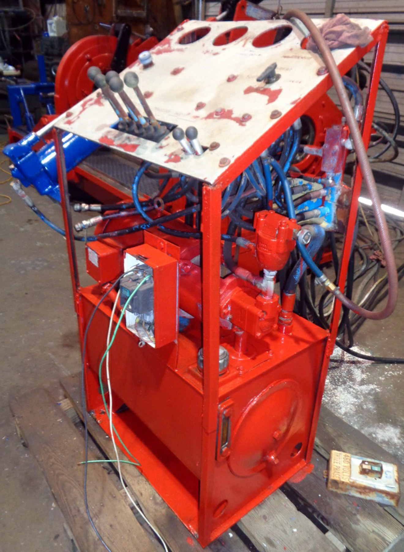 USED, BOWEN MODEL 824 PECKOMATIC TOOL JOINT/BRAKE UNIT Harris