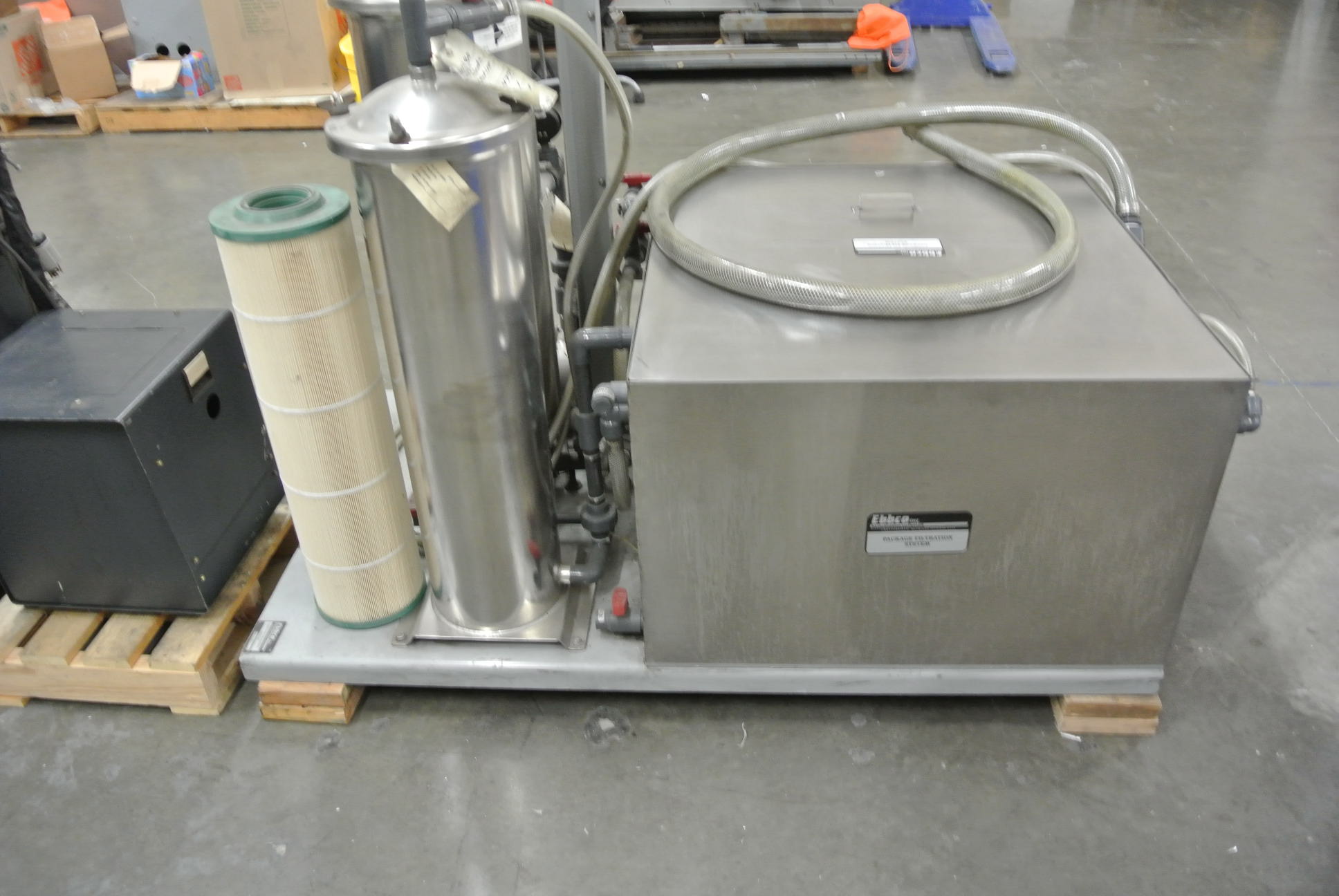 Current EDM Drill ST300, w/ Ebbco Filtration Unit Used Machinery