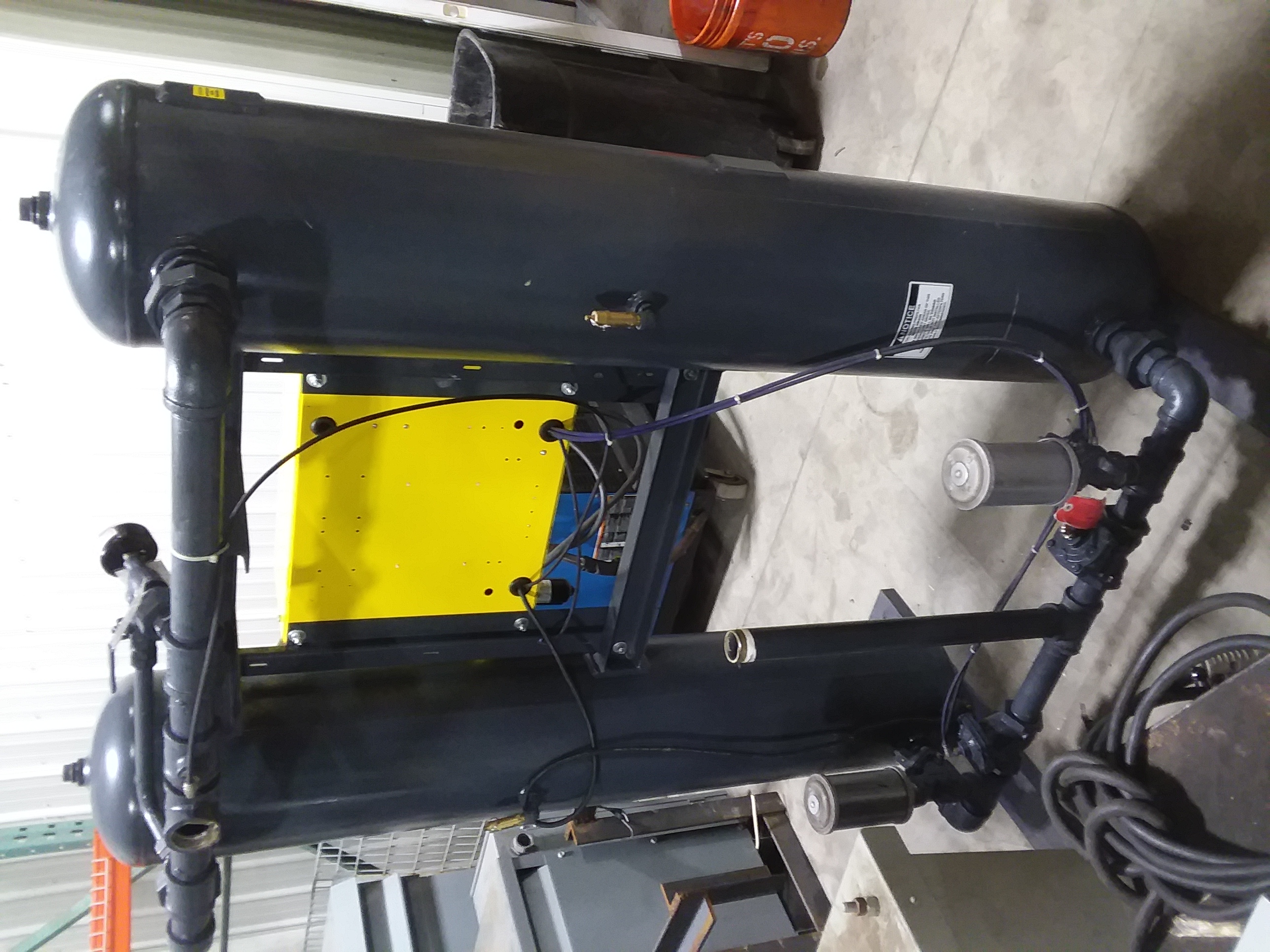 (1) PREOWNED ZEKS ECLIPSE DESICCANT AIR DRYER, MODEL 250ZPA10000, S