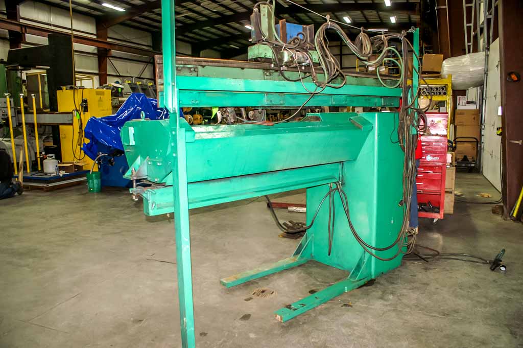 AMECO, 72″ WELDING LENGTH, 1040″ DIAMETER, LINDE OM48 RACK AND PINION