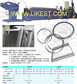 Flange-machine