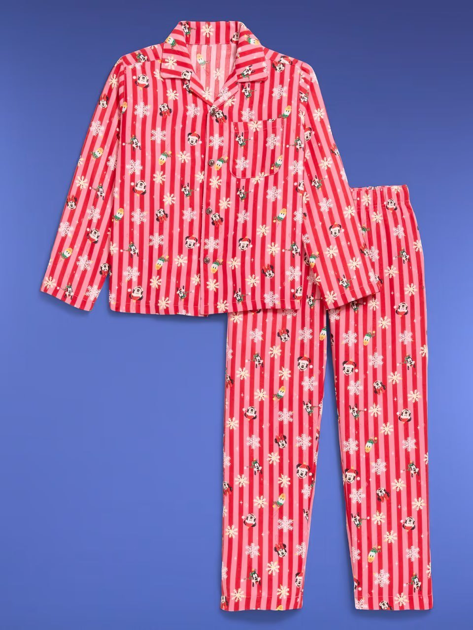 old navy Gender-Neutral Printed Flannel Pajama Pants Set for Kids