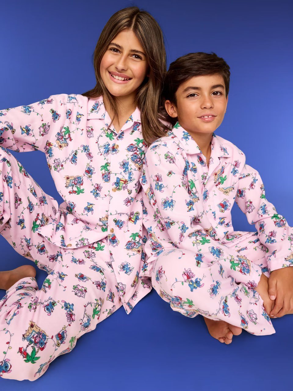 old navy Gender-Neutral Printed Flannel Pajama Pants Set for Kids