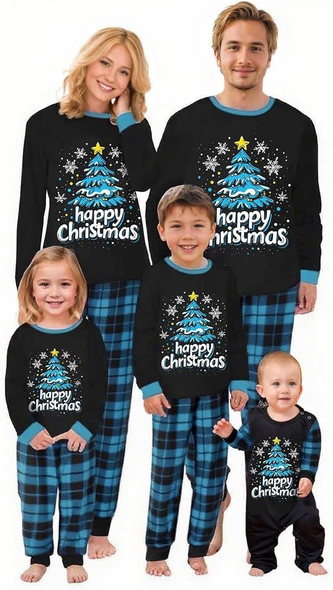 amazon Family Christmas Pajamas Matching Sets Xmas Pjs