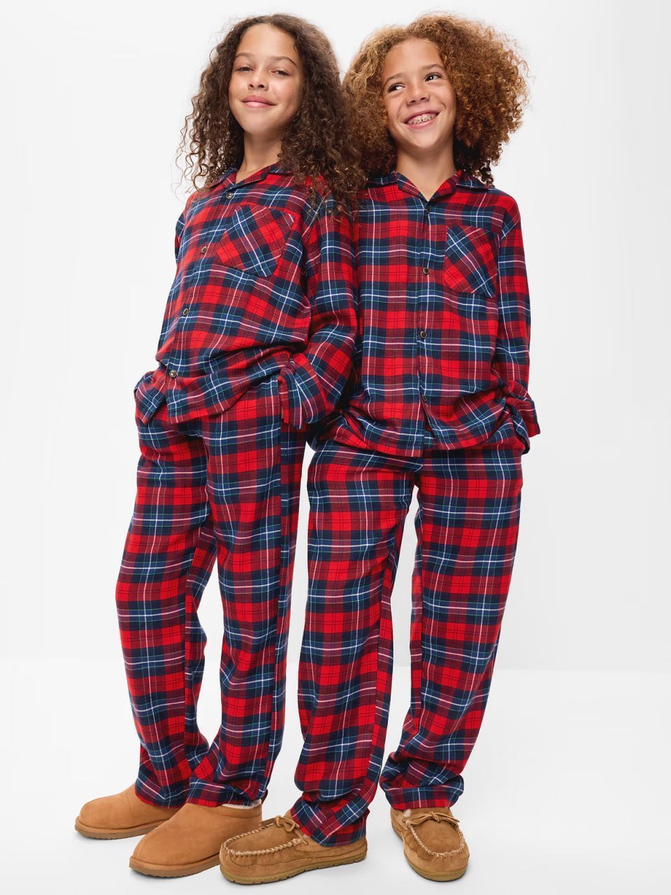 old navy Gender-Neutral Printed Flannel Pajama Pants Set for Kids