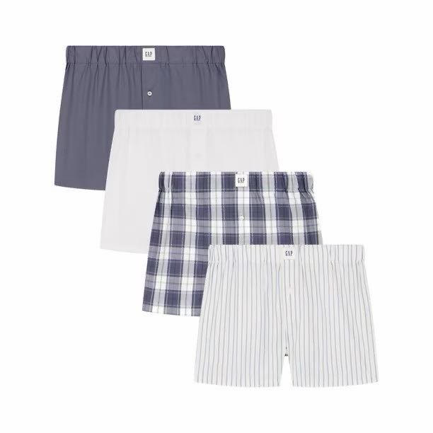 Pack 4 Boxer GapBody