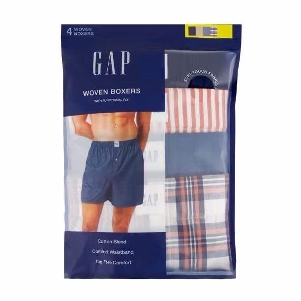 Pack 4 Boxer GapBody