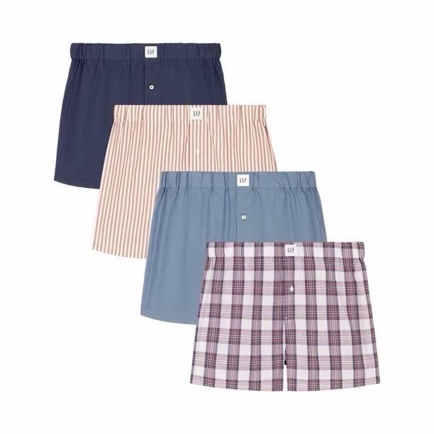Pack 4 Boxer GapBody