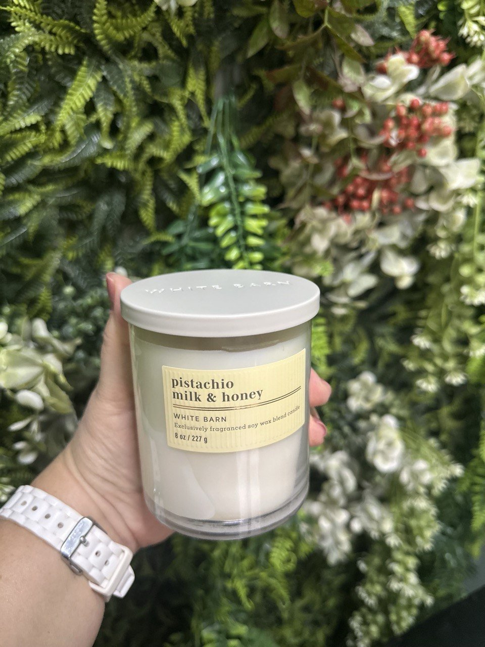 Vela 1 pavio Pistachio Milk