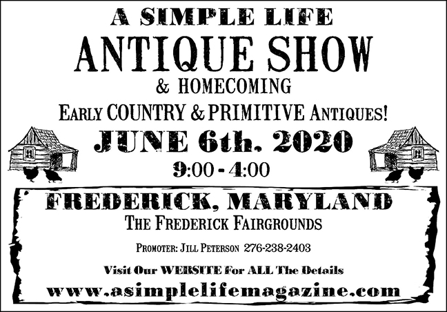 A Simple Life Antique Show & Sale ad