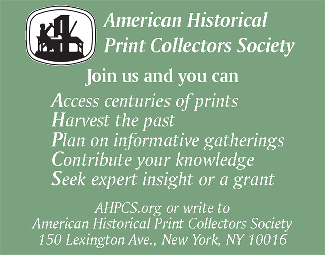 American Historical Print Collectors Society 