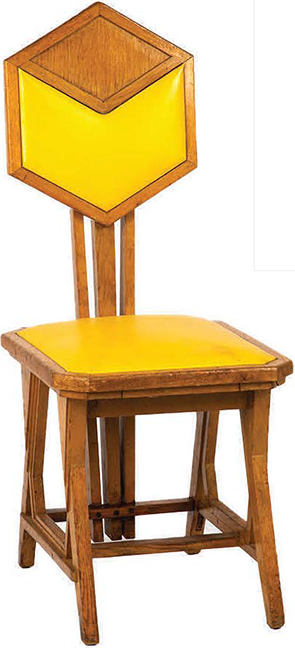 FRANK LLOYD WRIGHT PEACOCK CHAIR $10,000-$15,000