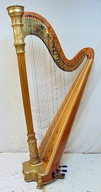 Lyon & Healy harp.