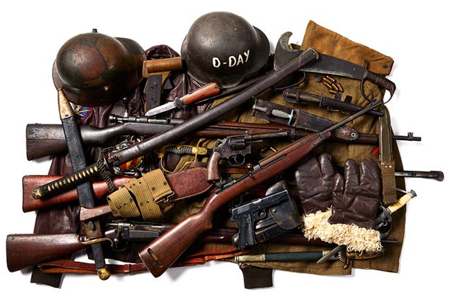 A FIFTY YEAR PA COLLECTION OF MILITARIA