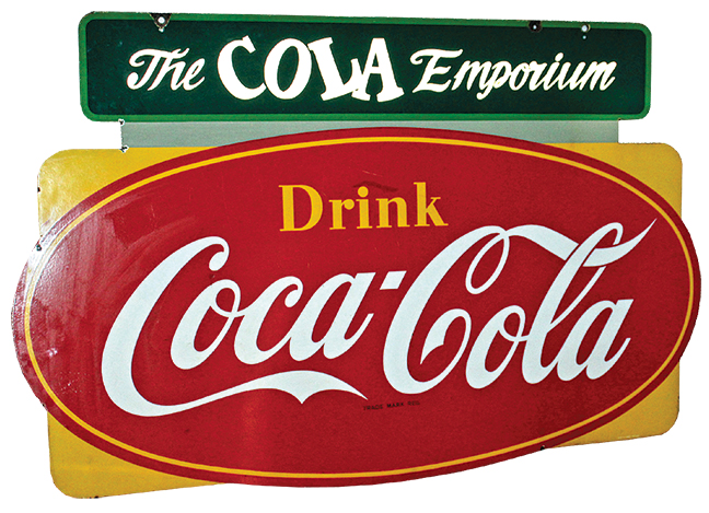 Coke - Sign the Cola Emporium