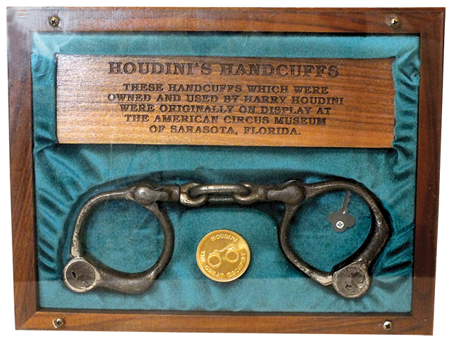 Houdini’s handcuffs