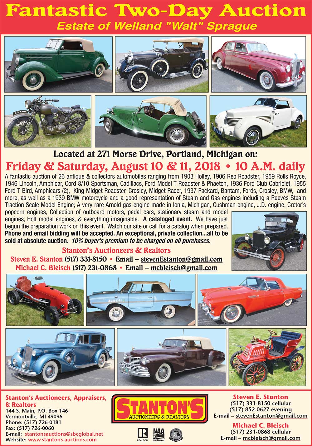 Aug. 1011 Stranton's Fantastic TwoDay Auction Maine Antique Digest