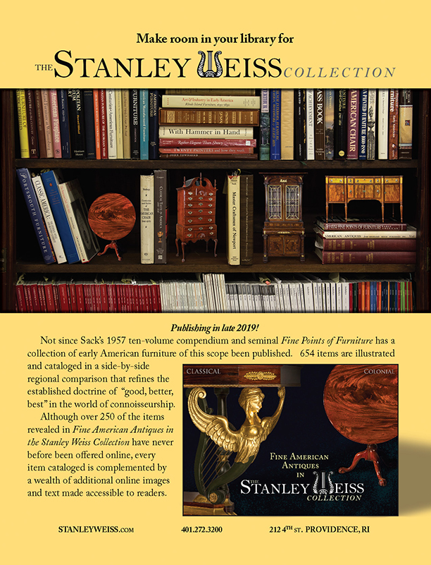 The Stanley Weiss Collection 2020 Antiques Trade Directory ad