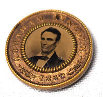 Lincoln/Hamlin 1860 Campaign-Fereotype